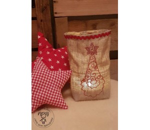 Stickserie - Stylish xmas Gnomes LineArt